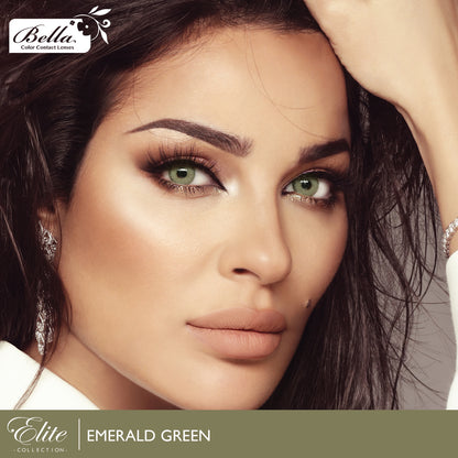 Bella,, Emerald green