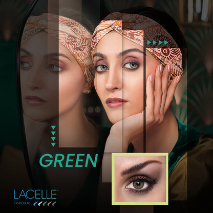 Tri Color, Lacelle, Green